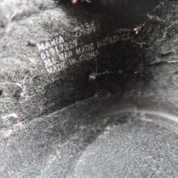 Casual Shoes Womens 8.5 Ballet Flat Slip On Loafer Ruffle Toe Black Casual Retro - Picture 11 of 11